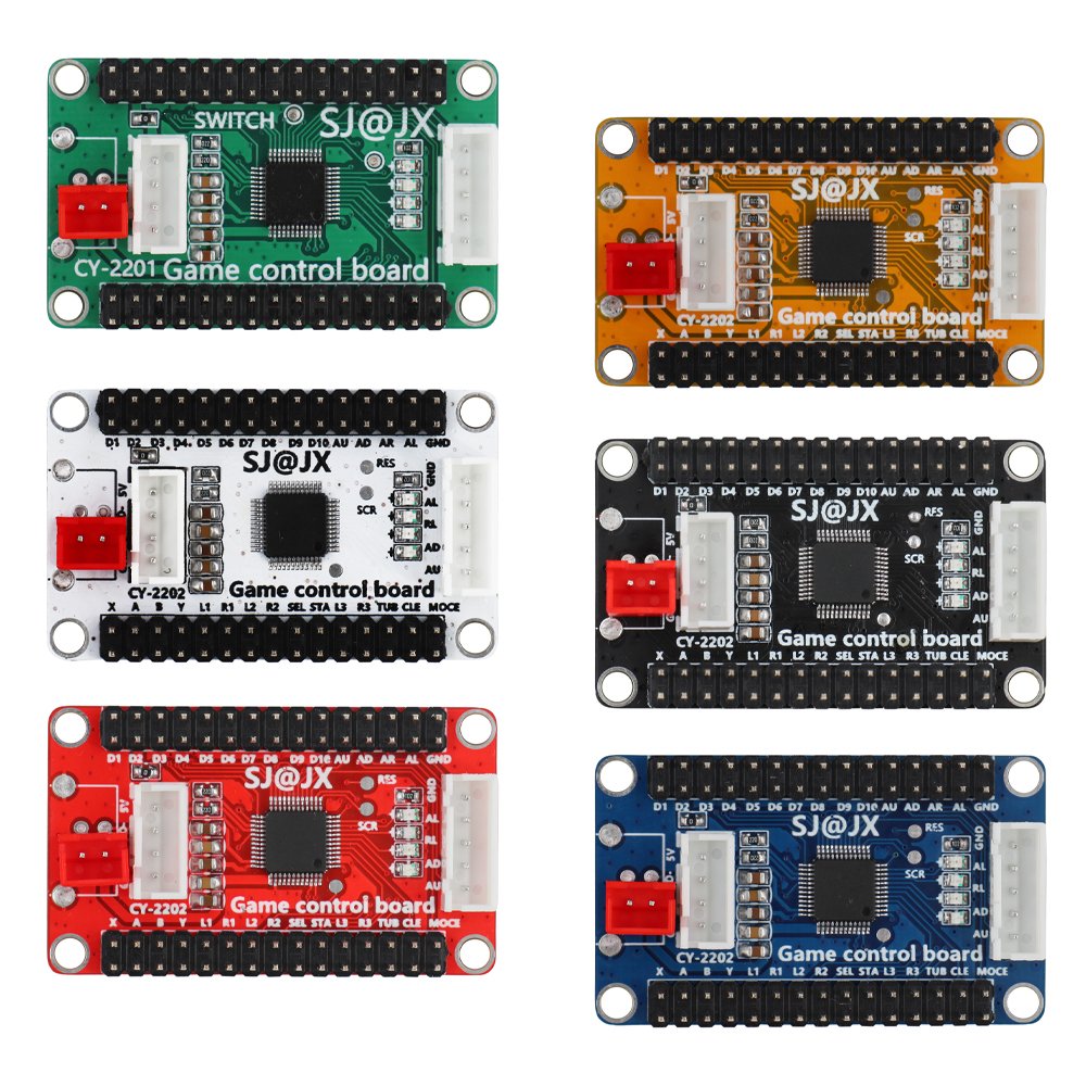 Diy Arcade Zero Delay Board With Sanwa Joystick Usb Encoder Control Cable For Pc Ps3 Raspberry Pi Android Hitbox - 5